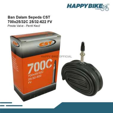 CST Tube Ban Dalam Sepeda Road Bike Gravel Hybrid 700 x 25/32 40mm FV Panjang 40mm