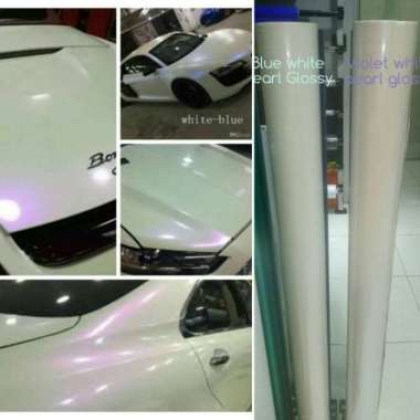 Sticker Mobil Premium White Pearl Glossy uk 152cm Multicolor