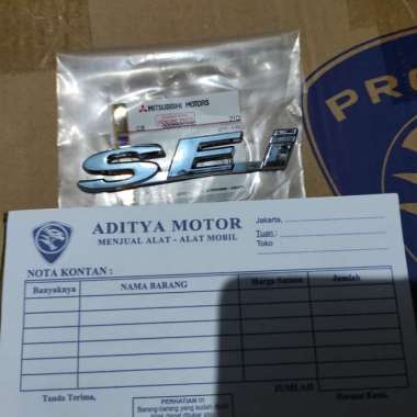 emblem merk SEI lancer evo 4 CK CK4 1997-2002 Multicolor