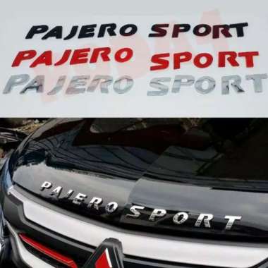 EMBLEM KAP PAJERO SPORT Multicolor