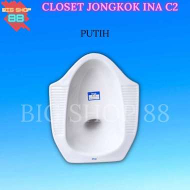 CLOSET KLOSET JONGKOK TOILET WC INA C2 PUTIH