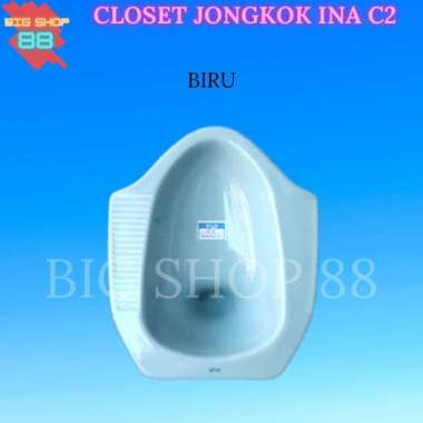 CLOSET KLOSET JONGKOK TOILET WC INA C2 BIRU