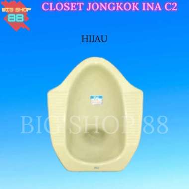 CLOSET KLOSET JONGKOK TOILET WC INA C2 HIJAU