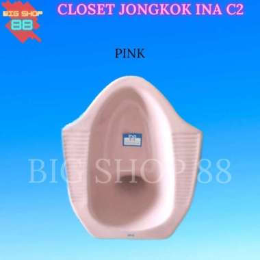 CLOSET KLOSET JONGKOK TOILET WC INA C2 PINK