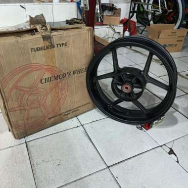 velg racing ninja 250 Karbu Chemco lebar 5inc