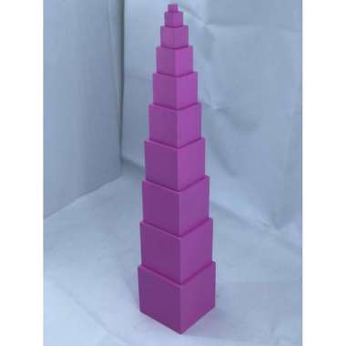 Pink Tower Montessori Solid