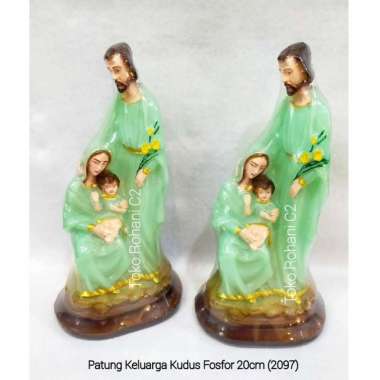 Patung Keluarga Kudus Fosfor 20cm (2097) - Patung Fosfor - Patung Roha