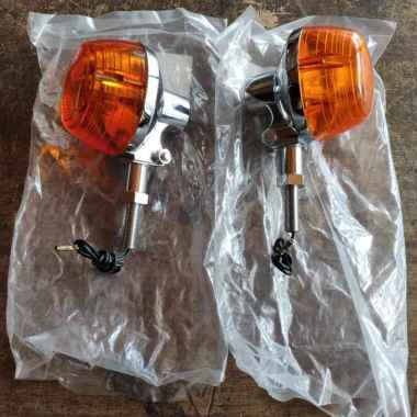 Riting Sein Assy Depan Honda CB175 CB200 XL125 Japan High Quality Orange