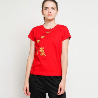 VM Kaos Imlek Tahun Tikus XXL MERAH