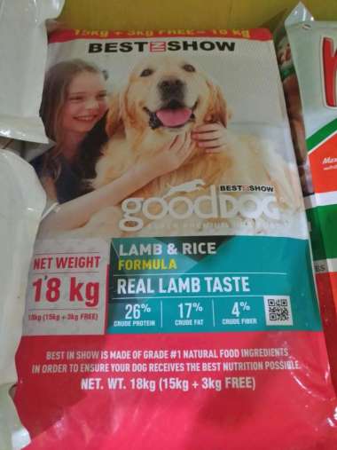 Best in show dog food lamb 18kg