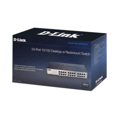 D-Link DES-1024D 24-Port Fast Ethernet Desktop/Rackmount Switch DES-1024D