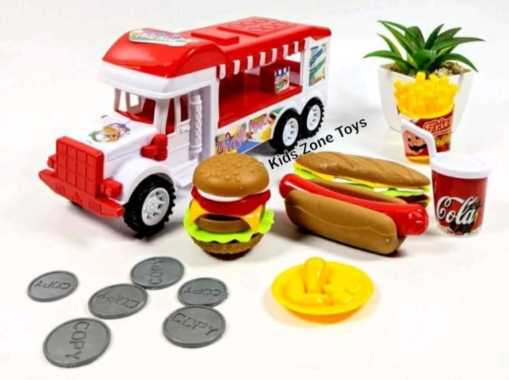 Mainan Truk Fast Food / Mainan Mobil Hamburger No.LI10 LI11