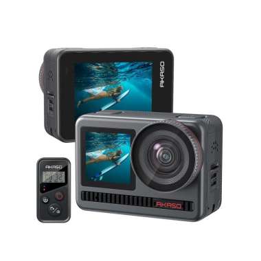 BKP Akaso Brave 8 4K 60FPS Waterproof Action Camera Dual Screen Original RESMI Brave 8