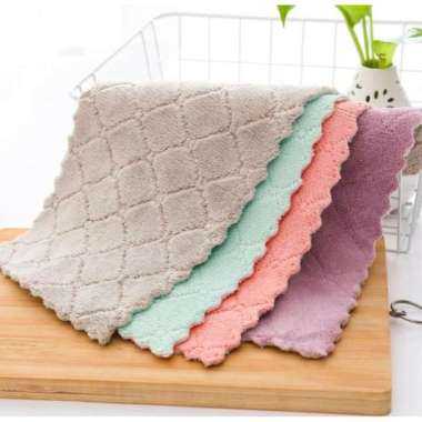 Kain Lap Anti Minyak Microfiber / Lap Anti Minyak / Lap cuci piring