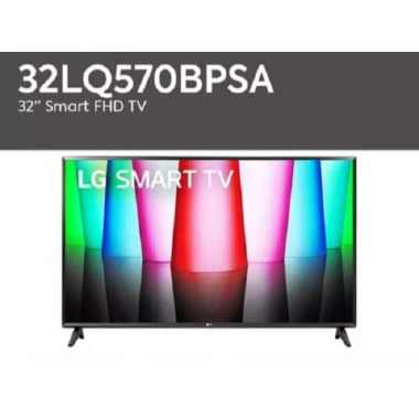 LG 32LQ570BPSA SMART TV 32 Inch NEW 2022 32LQ570 BPSA ThinQ AL DIGITAL hitam