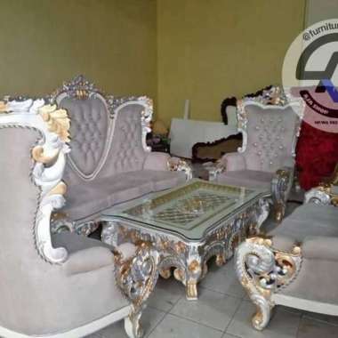 Sofa tamu ukiran jati