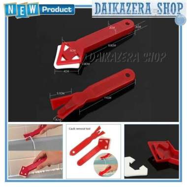 Alat Pembersih Perapi Lem Silikon Sealant Tool Scraper