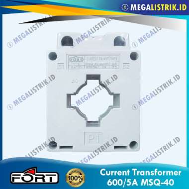 Fort Current Transformer 600/5A MSQ-40 / CT Panel Meter 600 Ampere / 600A MSQ40