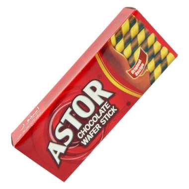Promo Harga Astor Wafer Roll Chocolate 150 gr - Blibli