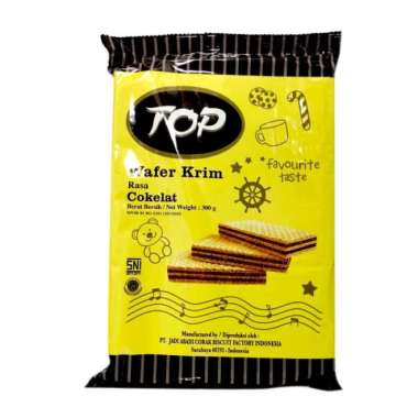 Nissin Top Wafer Coklat 300Gr