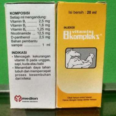 Vitamin Bkompleks Hewan Kelinci Kuda Sapi