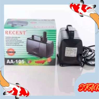 pompa celup aquarium RECENT AA 105 AA105 water pump hidroponik