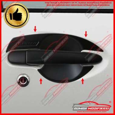 OUTER DOOR HANDLE - MANGKOK HANDLE - TOYOTA AVANZA 2012-ON - BLACK