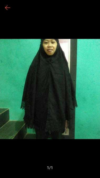Bergo super Jumbo hitam