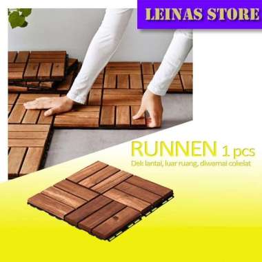 (SATUAN) Lantai Dek Luar Ruang Kayu 1BIJI / Floor Decking Outdoor