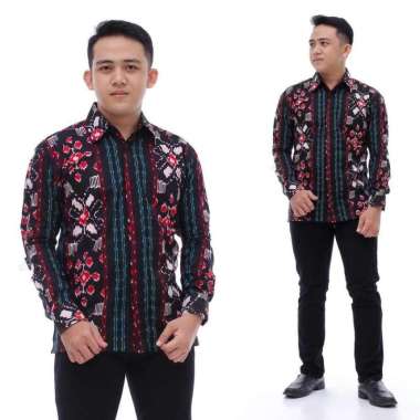 KEMEJA MOTIF TENUN JEPARA BATIK KHAS INDONESIA L
