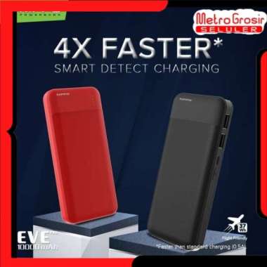 Powerbank PB Hippo Eve Pro 10000mAh Dual USB 2.1A Original