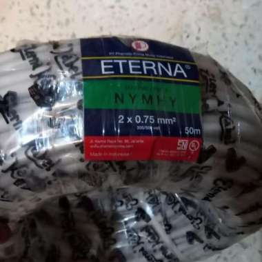 Kabel Listrik Tembaga Nymhm Eterna 2 X 0.75 Eceran