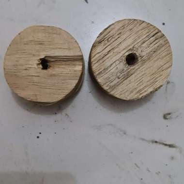 roset kayu tatakan buat fiting tempel saklar tempel