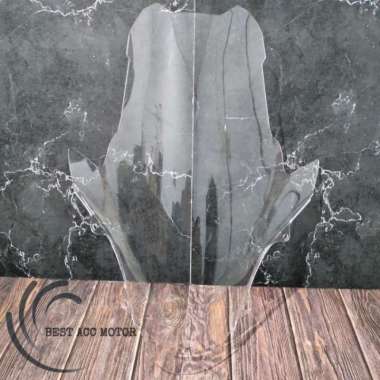 VISOR HONDA PCX 160 CC 2021 2022 MODEL TINGGI WINDSHIELD PCX 160 2021 BIRU SMOKE Warna