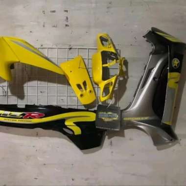 body set cover body bodi set fiz f1z fizr f1zr caltex kuning