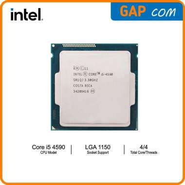 Processor Intel Core i5 4590 3.3Ghz Quad Core Haswell LGA 1150 - TRAY
