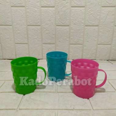 GELAS PLASTIK MURAH - GELAS MURAH GAGANG - GELAS PLASTIK CANTIK