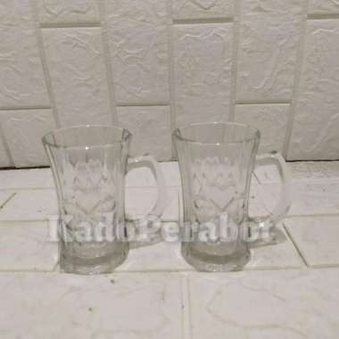 gelas kopi kembang - gelas kopi motif bunga - gelas cantik untuk tamu