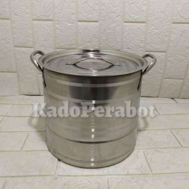 langseng steamer arizona 16qt - kukusan nasi stainless - panci kukus