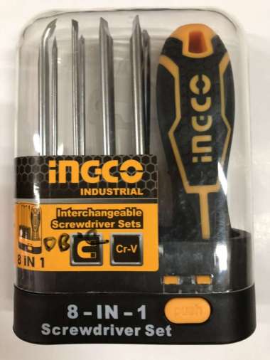 Obeng Set 8 in 1 INGCO Industrial