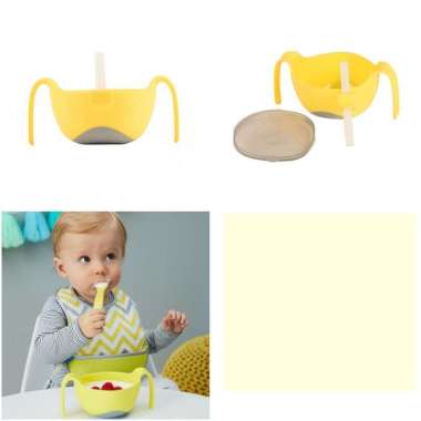 Bbox Bowl And Straw Lemon Mangkuk Bayi