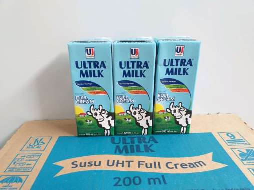 Susu Ultra Milk 200 ML Full Cream