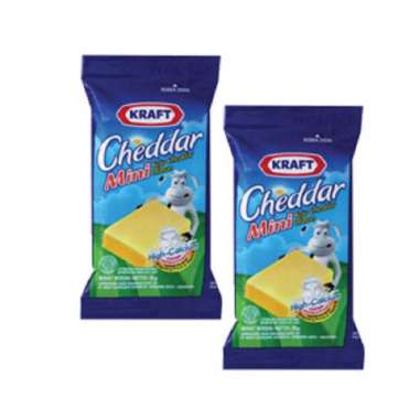 Promo Harga KRAFT Cheddar Mini 35 gr - Blibli