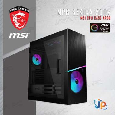 MSI Gaming CPU Case MPG Sekira 500X ARGB - Tempered Glass Chassis