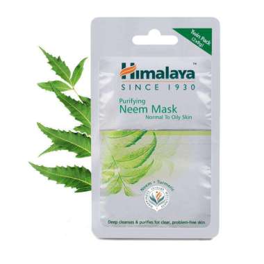 Himalaya Purifying Neem Mask Sachet 16 ml Twin Pack | HIMALAYA MASK
