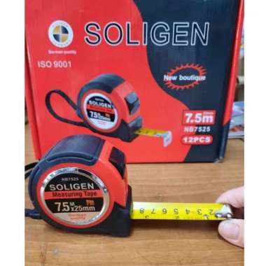 Meteran Karet 7.5m Soligen