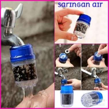 Filter Saringan Air Kran Batu / Penyaring Keran Medical Stone Water Purifier PAM Minum Sumur Mini