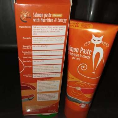 OEM Vitamin Kucing Magic Salmon Paste 75g/nutri plus gel,salmon oil