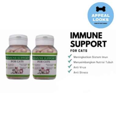 Vitamin Kucing Immune Support for Cats Anti Sakit / Flu / Virus