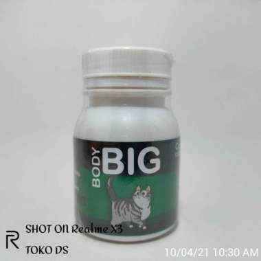 Body Big Cat Fattener - Penggemuk Kucing Bubuk Vitamin Kucing Kitten